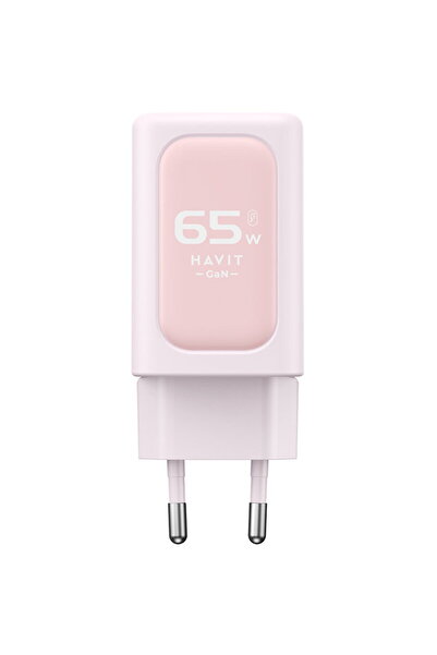 Havit 65W, USB, 2x Type-C Roz