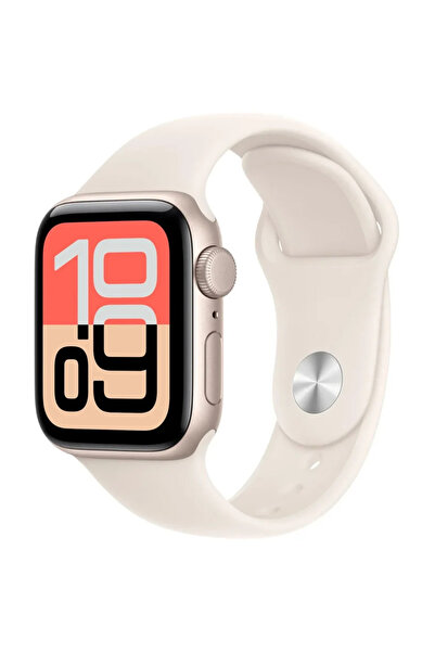 Apple Ceas SE 3 GPS 44mm aluminiu, culoare stelar