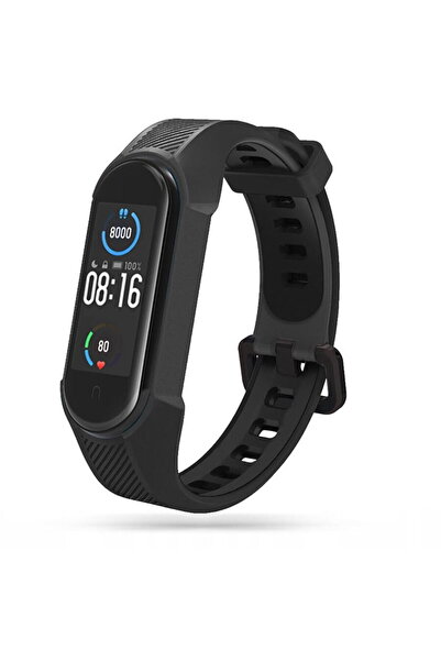 Tech-Protect Armor Strap for Xiaomi Mi Smart Band 5 / 6 / 7 / NFC, Black, by