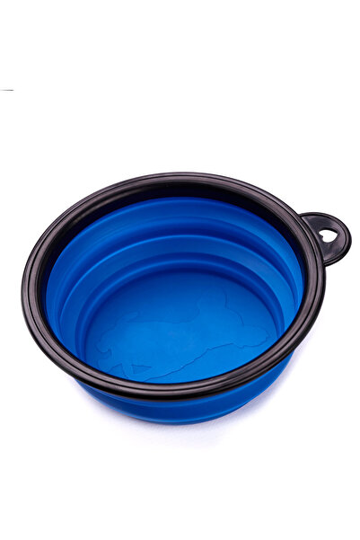 Avex Bol de voiaj din silicon pentru animale de companie, pliabil, culoare al...