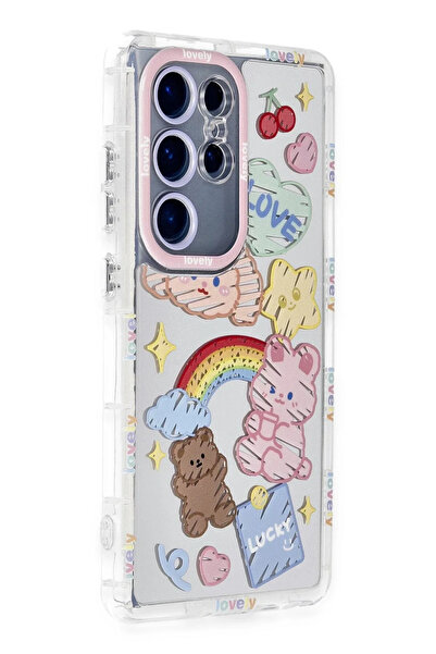 BSN STİL Bsnshop samsung galaxy s23 ultra case reflexion patterned cover - pa...