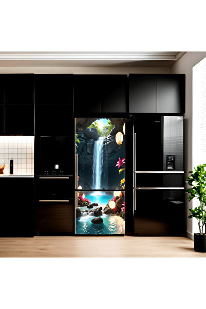 Avex Folie imprimata color pentru decor Frigider, dimensiune 200 x 90cm, mode...