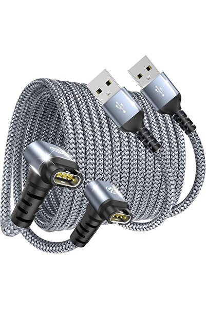 The Bros كابل شاحن ساعة جارمن بزاوية قائمة [عبوة من قطعتين، 1.2 متر] متوافق م...