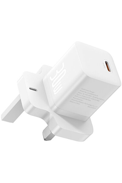 Baseus P10110906213-00 Incarcator UK Type-C GaN5, 30W White