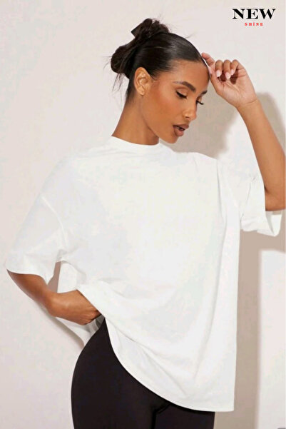 New Shine تي شيرت عادي للجنسين