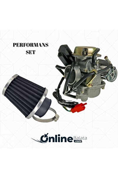 ob onlinebalata.com Mondial HS 150 / RS 151 / GY6 150 Karbüratör Seti