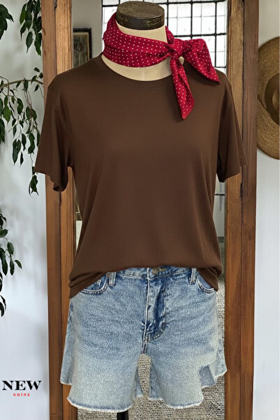 New Shine تي شيرت عادي للجنسين