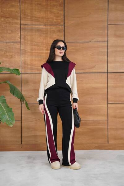 ZF BUTİK Çok Renkli Modal Kumaş Takım