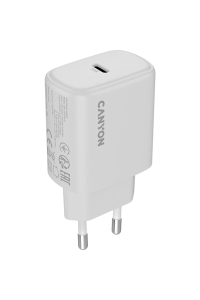 CANYON CNE-CHA200-01 1xPD EU 20W Alb