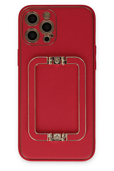 BSN STİL غطاء حماية BSNSHOP 12 Pro Max من كوكو إيليت - أحمر 1058986
