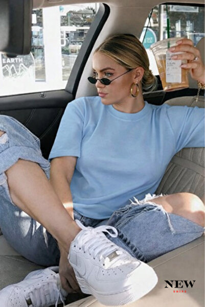 New Shine تي شيرت عادي للجنسين