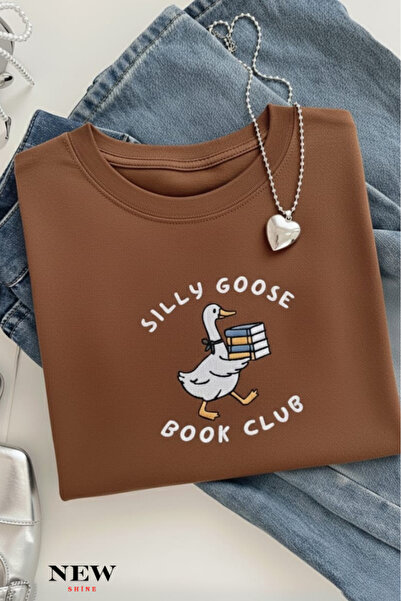 New Shine CLUB DE CĂRȚI IMPRIMAT UNISEX tricou