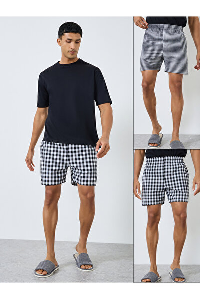 Styli Pack of 2 - Men Woven Boxers