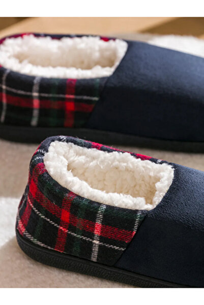 LC Waikiki Men's Home Boots Slippers with Fur Inside