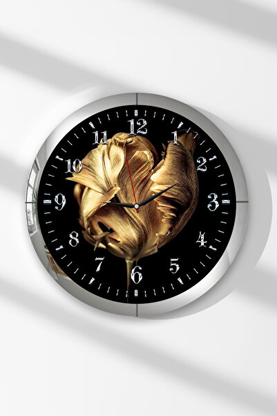 Zevahir Mobilya Dekorasyon Ceas de perete rotund din MDF cu tematică Time's B...