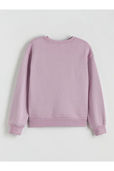 LC Waikiki طاقم الرقبة القوس مفصلة البلوز سميكة الفتاة