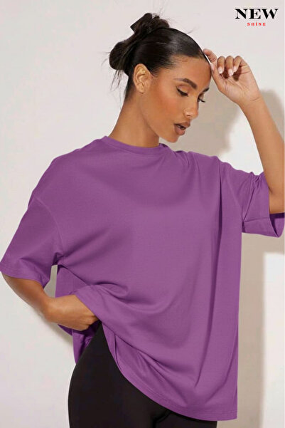 New Shine تي شيرت عادي للجنسين