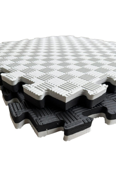 ELGA Tatami 50x50x20mm Siyah - Beyaz Yer Minderi (Puzzle Mat)