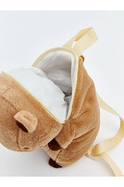 LC Waikiki Plush Girl's Backpack with Animal Figures