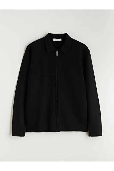 LC Waikiki Polo Neck Men's Knitwear Cardigan