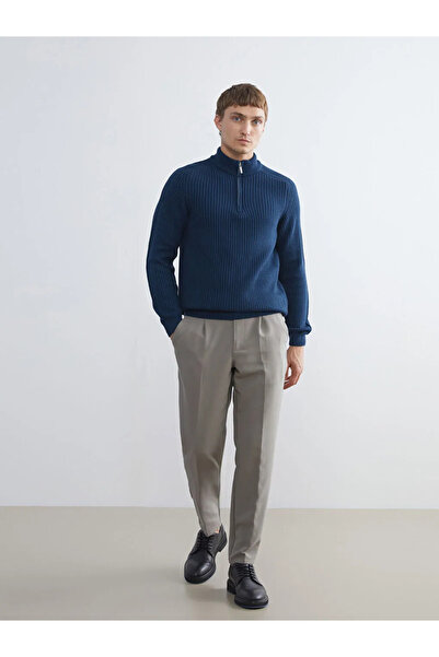 LC Waikiki High Collar Long Sleeve Men's Knitwear Sweater