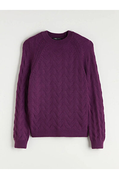 LC Waikiki Pulover de damă cu decolteu triplu cu model