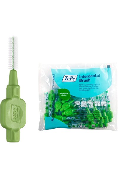 TePe Interdental Brush, Original, Green, 0.8mm/ISO 5, 20pcs