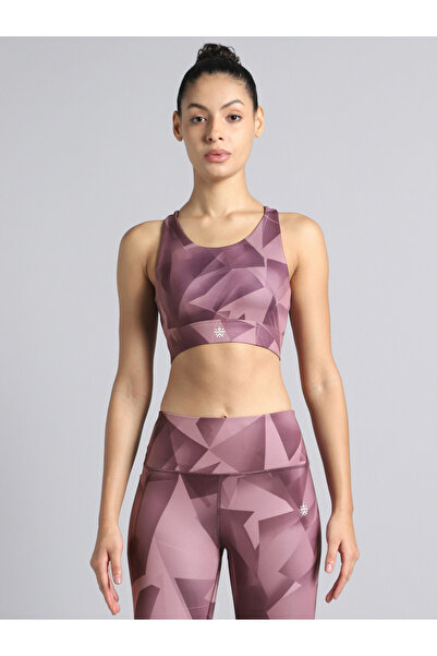 Cult By Styli Women Feel The Beat Printed High Support Bra