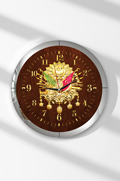 Zevahir Mobilya Dekorasyon Ceas de perete rotund din MDF cu tematică otomană ...