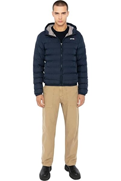 Schott NYC Men's navy blue Dayton Schott jacket