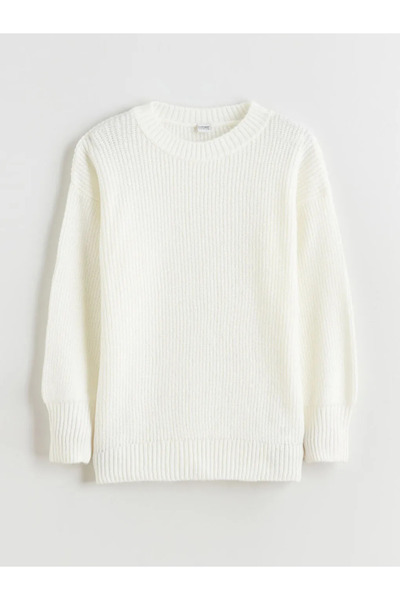 LC Waikiki Pulover pentru fete cu guler rotund