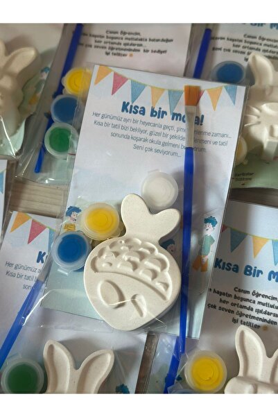 HARİKALAR DÜKKANI Balık Figürlü Taş Tozu Boyama Seti Karne Hediyesi / Yılbaşı...