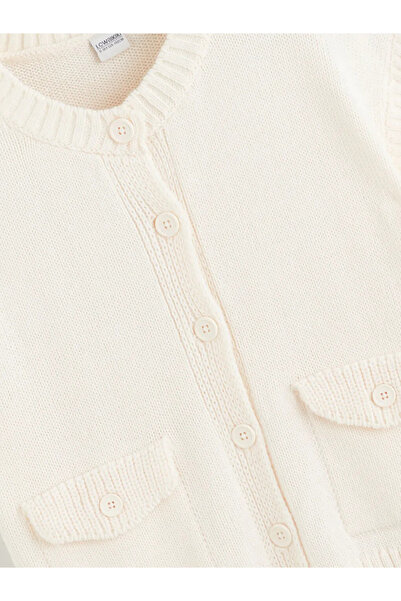 LC Waikiki Beige Basic Girl's Vest