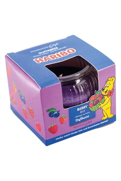 Haribo Lumânare parfumată 85g Mix de fructe de pădure