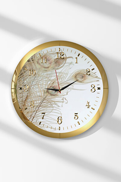 Zevahir Mobilya Dekorasyon Ceas de perete rotund din MDF cu tematică a timpul...