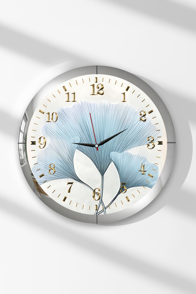 Zevahir Mobilya Dekorasyon Ceas de perete rotund din MDF cu tematică elegantă...