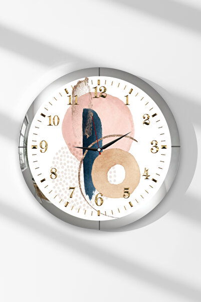 Zevahir Mobilya Dekorasyon Ceas de perete rotund din MDF cu tematică de ceas ...