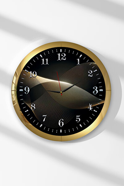 Zevahir Mobilya Dekorasyon Ceas de perete rotund din MDF cu tematică Quantum ...