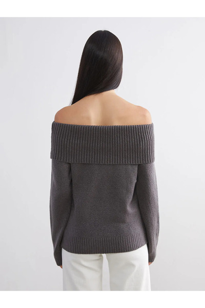 LC Waikiki Boat Neck Women's Knitwear Sweater