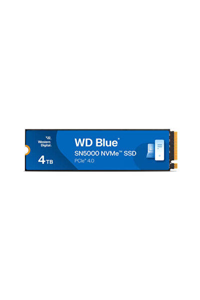 WESTERN DIGITAL SN5000 NVMe 4 TB SSD Mavi