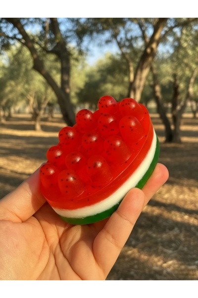 Günebakan Watermelon Look Fiber Massage & Cellulite Soap - Umut Series