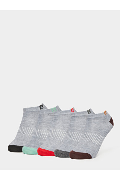 Styli Pack of 5 - Contrast Detail Ankle Socks