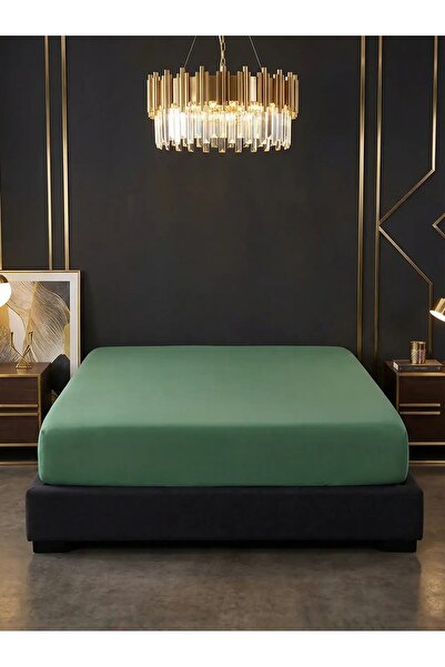 serelya Single Premium Combed Cotton Fitted Sheet - 100% Cotton - 100 X 200 cm