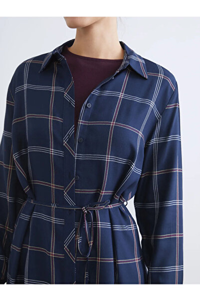 LC Waikiki Plaid Women's Shirt Tunic