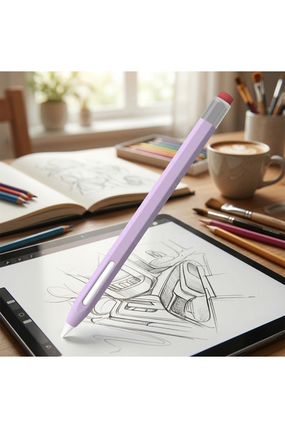 CaseOnn Apple pencil 2. Generation case classic retro design matte silicone l...