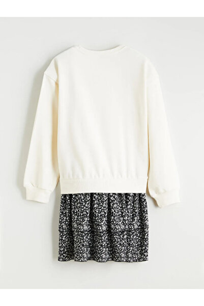 LC Waikiki Rochie pentru fetiță cu imprimeu cu decolteu