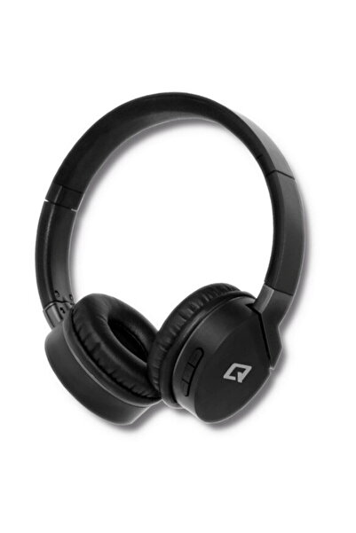 Qoltec Casti Over-ear wireless BT cu microfon, Negru