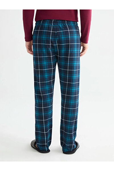 LC Waikiki Standard Pattern Plaid Men's Pajama Bottom