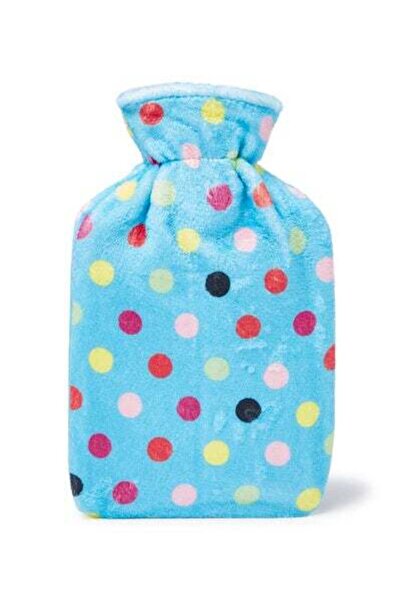 3W Healthcare 3WA-FLC-CYN-0081 HOT WATER BOTTLE 1L - FLEECE COVER CYAN