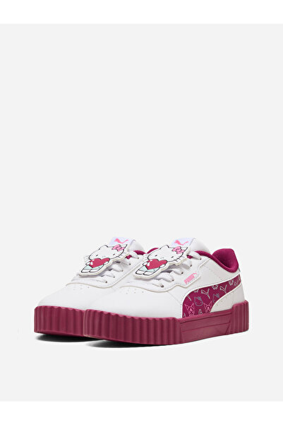 Puma حذاء رياضي للأطفال من طراز كارينا 3.0 بتصميم هيلو كيتي وأصدقائها